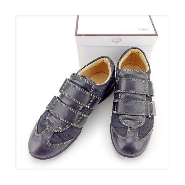 コーチ スニーカー 5 シューズ 靴 レディース シグネチャー ブラック 中古 T54 Brand Depot 通販 Yahoo ショッピング