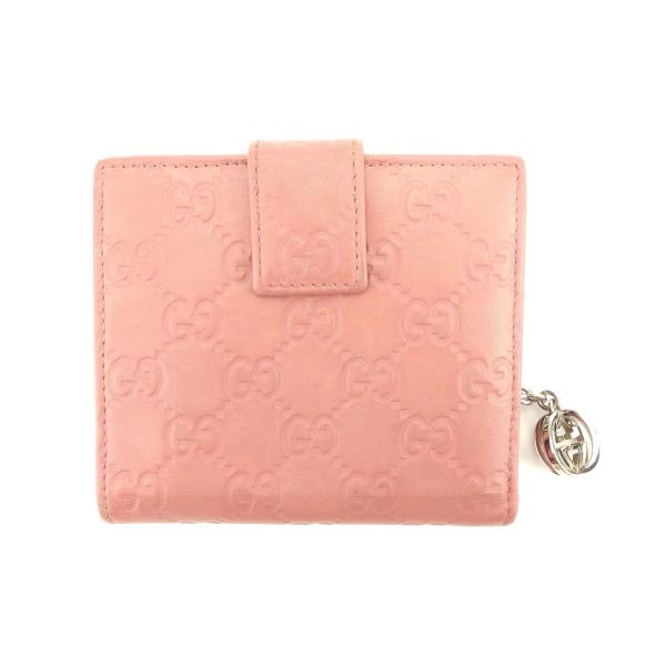ピンク 財布 グッチ Gucci レディース 二つ折り財布 T6134 Brand グッチシマ レディース 財布 シルバー 中古 中古 Depot T ポイント5倍