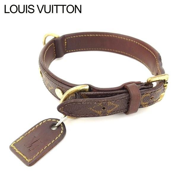 ルイ ヴィトン Louis Vuitton ペット用首輪 小型中型犬用 レディース