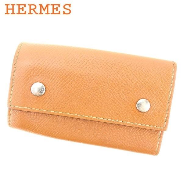 エルメス Hermes キーケース 4連キーケース レディース メンズ T7731 良品 人気 中古 エチュイクレ4 奉呈