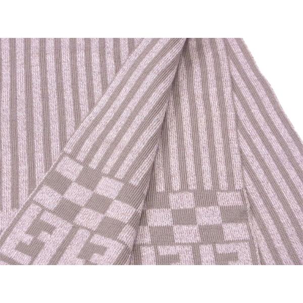 フェンディ Fendi マフラー レディース メンズ 初売り ストライプ 中古 ブロックチェック ズッカ