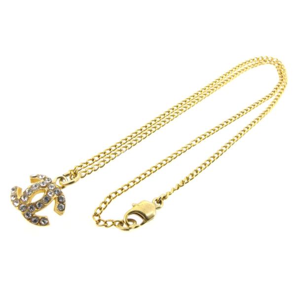シャネル Chanel ネックレス ペンダント アクセサリー レディース メンズ ラインストーン付き ココマーク 中古 Buyee 日本代购平台 产品购物网站大全 Buyee一站式代购 Bot Online
