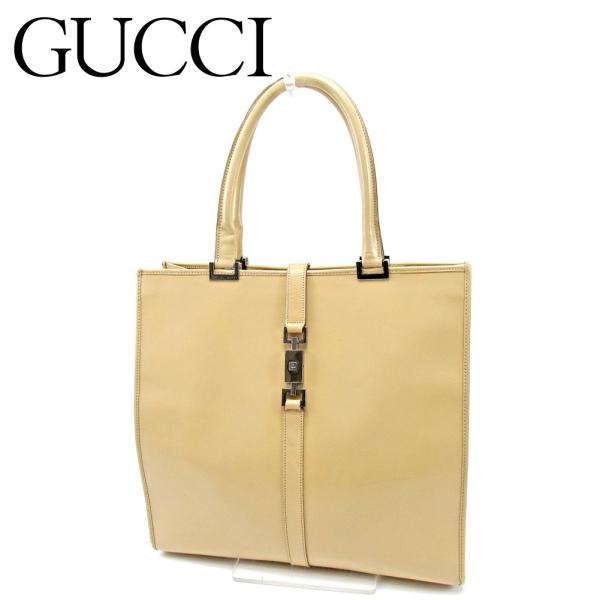 グッチ ｇｕｃｃｉ トートバッグ ハンドバッグ レディース Sale メンズ 中古 人気 ジャッキー金具 セール T9851