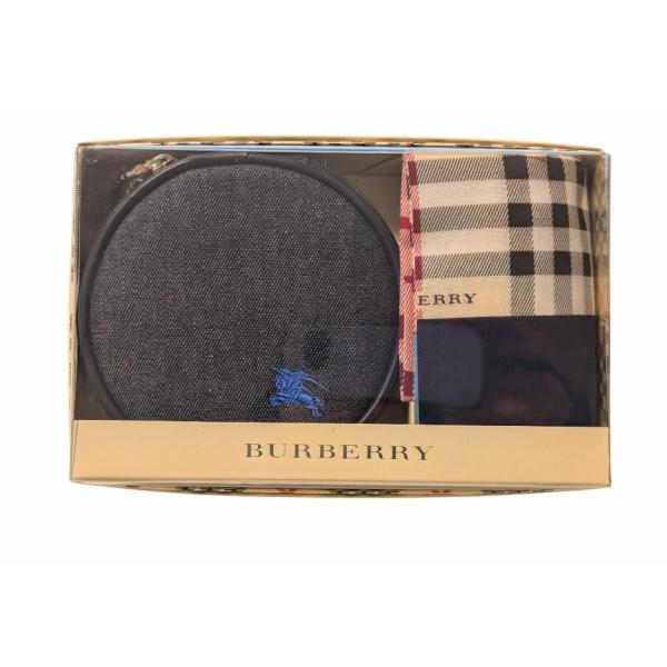 BURBERRY（バーバリー） 未使用 ポーチ ハンカチ セット キャンバス 