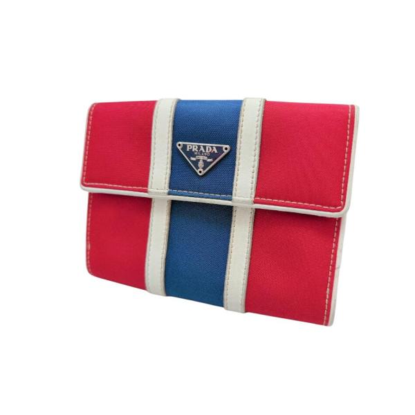 PRADA（プラダ） 二つ折り 財布 テスート ナイロン レザー