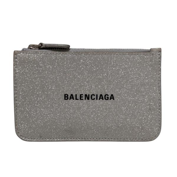 【早い者勝ち】BALENCIAGA グリッターケース BALENCIAGA シルバー フラグメントケース グリッターカードケース