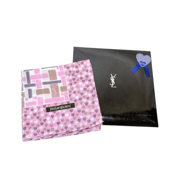 Yves Saint Laurent（イヴ・サンローラン） 未使用 ハンカチ スカーフ