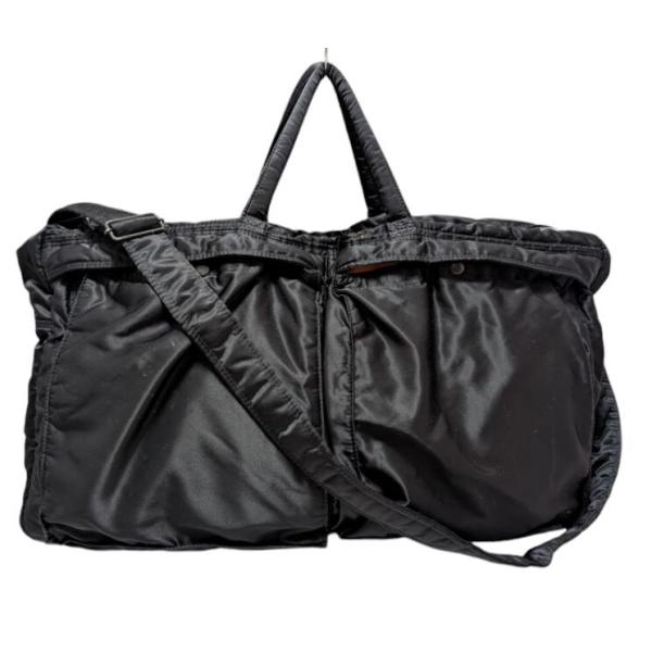 PORTER ブラック ダッフルバック ボストンバック 吉田カバン タンカー 吉田カバン（YOSHIDA KABAN） ポーター PORTER 吉田かばん 2WAY 特大