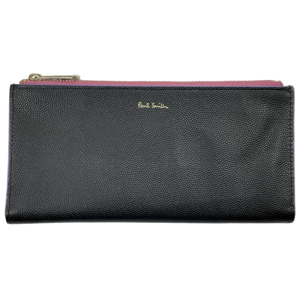 未使用 ポールスミス 長財布 財布 レディース ブランド Paul Smith 黒