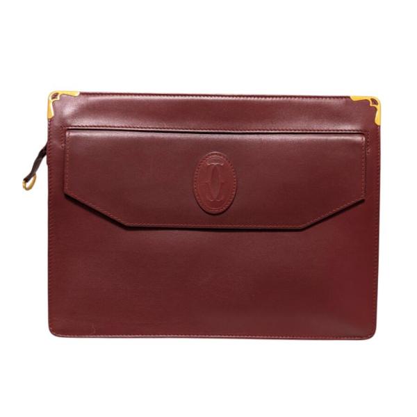 Cartier（カルティエ） セカンドバッグ クラッチ ポーチ マスト レザー