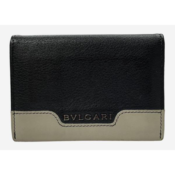 未使用級✨ブルガリ　二つ折り財布　定期入れ　シルバー金具　レザー　黒 楽天市場】ブルガリ BVLGARI ブルガリブルガリ 二つ折り長財布