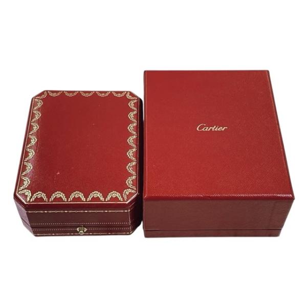 【非売品】Cartier ウォッチケース、リングケース 3点セット 赤 Cartier（カルティエ） リングケース ペアリングケース Wリングケース
