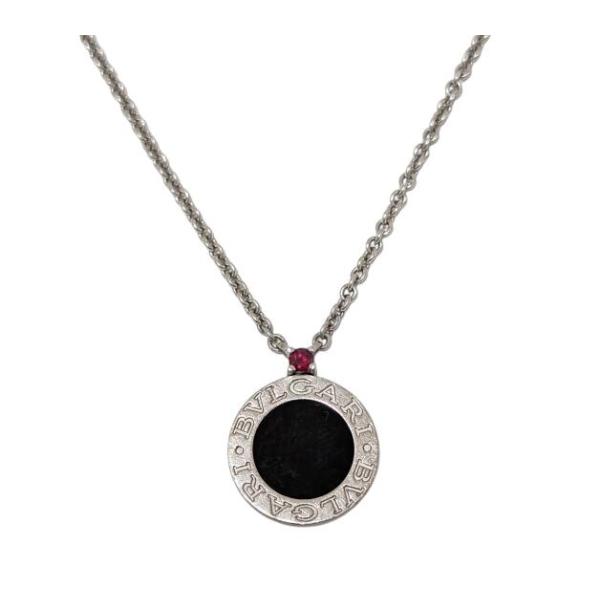 BVLGARI（ブルガリ） セーブザチルドレン ネックレス オニキス ルビー