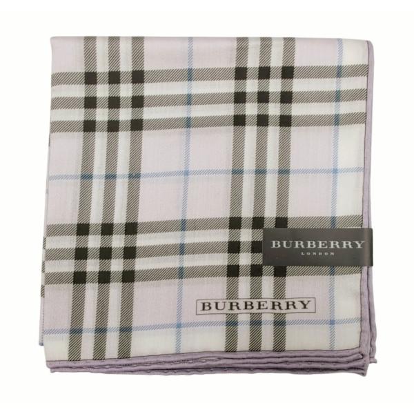 BURBERRY（バーバリー） 未使用 ハンカチ 大判 スカーフ 綿 100