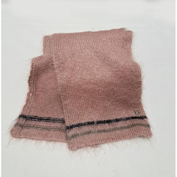 LOUIS VUITTON（ルイ・ヴィトン） マフラー ピンク ロゴ LV チャーム