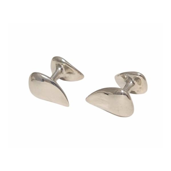 新品仕上げ済み ティファニー カフス カフリンクス エルサ ペレッティ シルバー ＳＶ925 メンズ アクセサリー ＴＩＦＦＡＮＹ＆Ｃo. 【中 TIFFANY&Co.（ティファニー） 新品仕上げ済み カフス カフリンクス