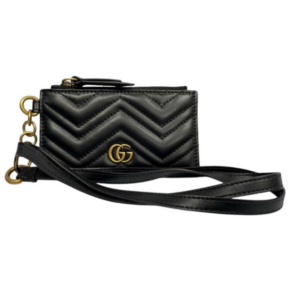 GUCCI（グッチ） ダブルG ストラップ キルティング コインケース