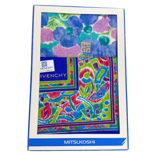 GIVENCHY（ジバンシィ） 未使用 ジバンシー ハンカチ ハンドタオル 2枚