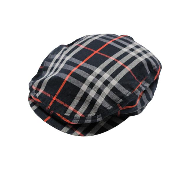 バーバリー　ロンドン　ノバチェック ウールハンチング　帽子　ノバチェック BURBERRY（バーバリー） ハンチング帽 チェック ネイビー Burberrys