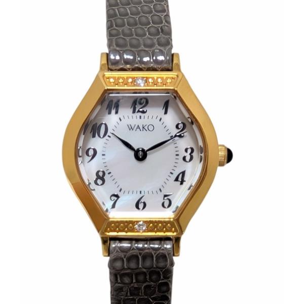 和光 WAKO レディース 腕時計 時計 ウオッチ 婦人用 ダークグレー