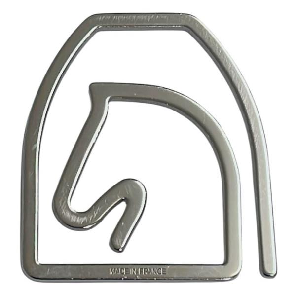 HERMES（エルメス） エスケトル マネークリップ シルバー メタル