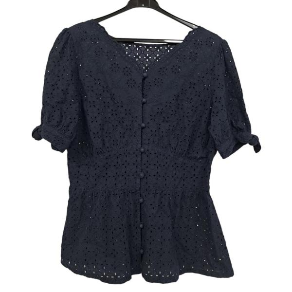 ブルーレーベルクレストブリッジ レーストップス 白 38 BLUE LABEL CRESTBRIDGE（ブルーレーベルクレストブリッジ） ブルー