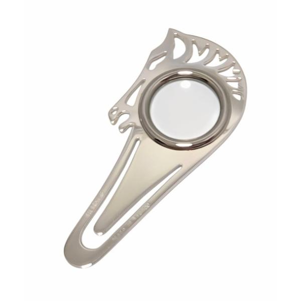 HERMES（エルメス） 新品同様 ブックマーク ルーペ 馬 ブックマーカー