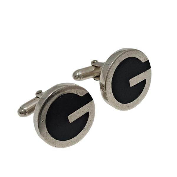 GUCCI カフリンクス 未使用 GUCCI（グッチ） カフス カフリンクス SV925 Gモチーフ シルバー