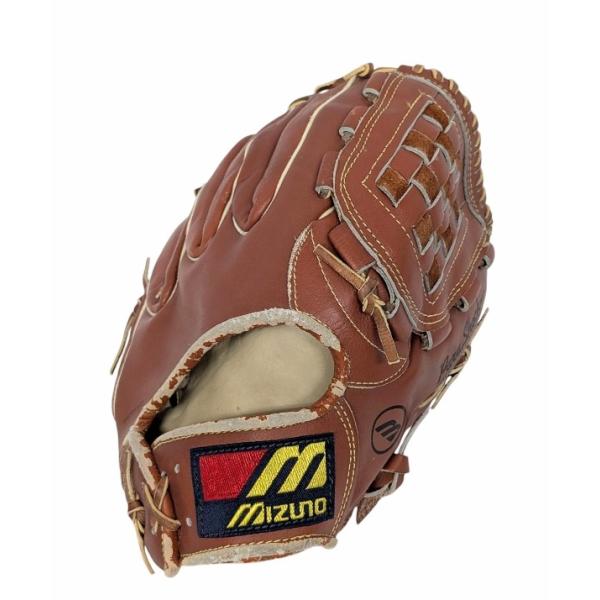 ミズノ グローバルエリートレザーグローブ ブラウン MIZUNO（ミズノ） グローブ 野球 レザー ブラウン レッド系 レザー