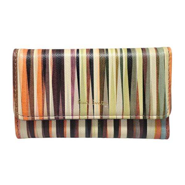 Paul Smith（ポール・スミス） 未使用 キーケース 4連 ストライプ