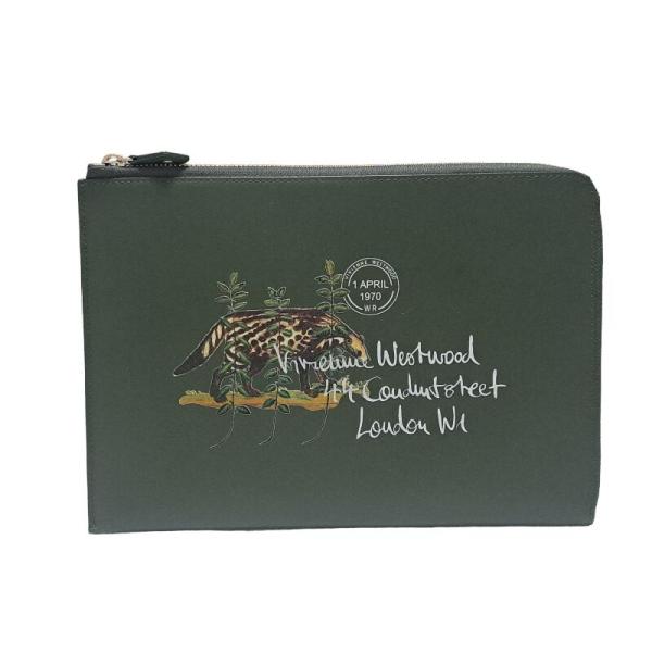 未使用 ヴィヴィアンウエストウッド ジャコウネコ ポーチ クラッチバッグ レザー セカンドバッグ メンズ レディース クラッチ Vivienne W Vivienne Westwood（ヴィヴィアンウエストウッド） 未使用 ジャコウ