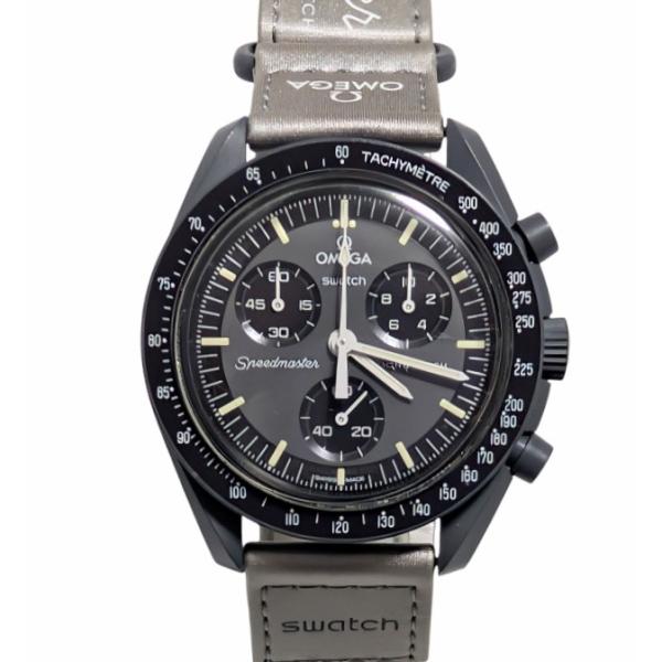 極美品　スウォッチ　オメガ　ミッション　マーキュリー　SO33A100 OMEGA X Swatchのバイオセラミック ムーンスウォッチコレクション