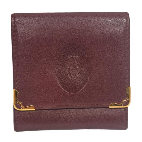 Cartier（カルティエ） コインケース マスト 小銭入れ ボルドー 2C