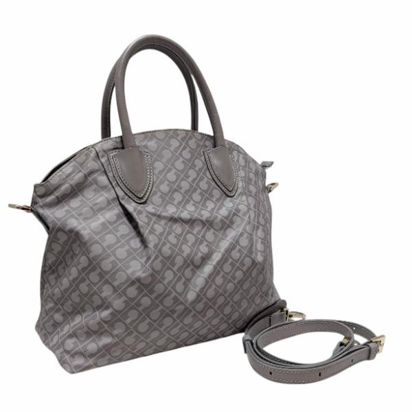 ゲラルディーニ ハンドバッグ ステイシー ２WAY ショルダーバッグ　トートバッグ ＰＶＣ グレー トート レディース バッグ GHERARDINI 【 GHERARDINI（ゲラルディーニ） ハンドバッグ ステイシー 2WAY