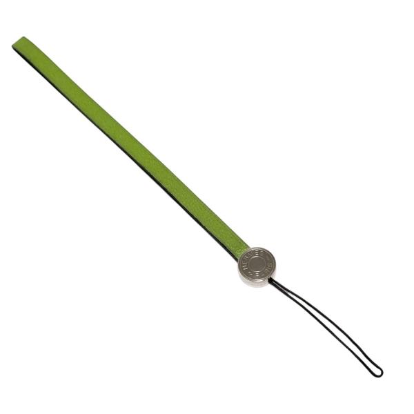 HERMES（エルメス） ストラップ セリエ 携帯ストラップ グリーン 黄緑