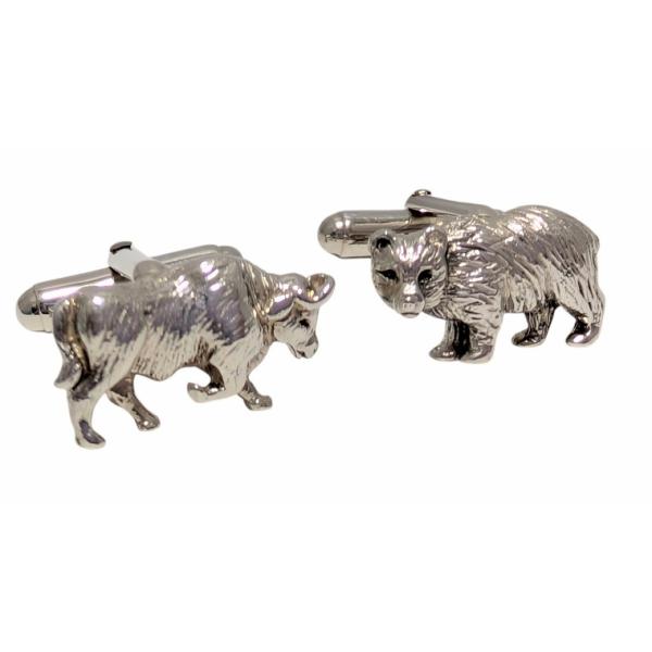 美品☆ティファニー☆TIFFANY☆925☆ヴィンテージ☆牛と熊のカフス brandeal_1113h2055