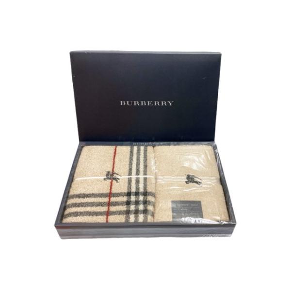 【未使用品】　バーバリー　チェック　タオルケット 140x190cm 西川 新品 未使用】バーバリー フェイスタオル BURBERRY ノバチェック 西川