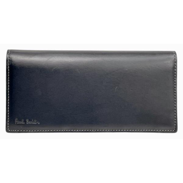 Paul Smith（ポール・スミス） 長財布 レザー ブラック マルチ