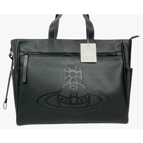 Vivienne Westwood トートバッグ オーブ レザー ヌメ革 - バッグ Vivienne Westwood トートバッグ オーブ レザー ヌメ革 - バッグ