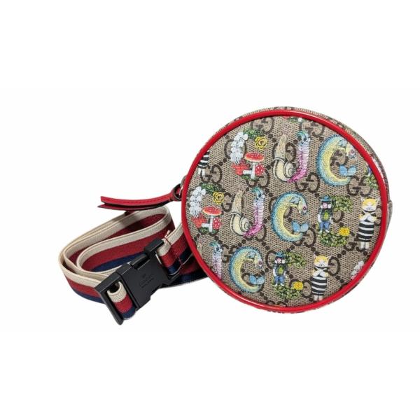 GUCCI（グッチ） 新品同様 ヒグチユウコ ラウンド ミニ ウエストバッグ
