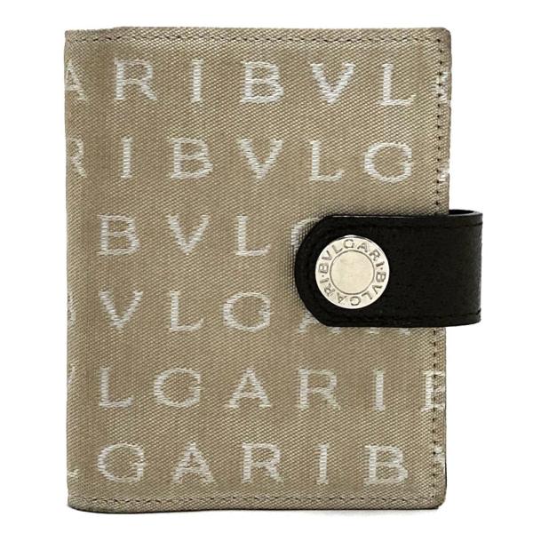 BVLGARI（ブルガリ） ロゴマニア ミニ 手帳カバー カードケース 名刺