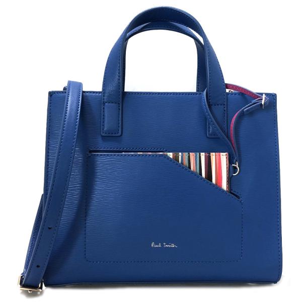 美品　ポールスミス　ボストンバッグ　2way Paul Smith パープル Paul Smith（ポール・スミス） 未使用 2WAY ハンドバッグ ショルダー