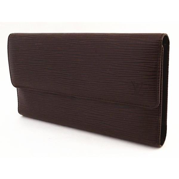 ルイヴィトン】三つ折り長財布エピ