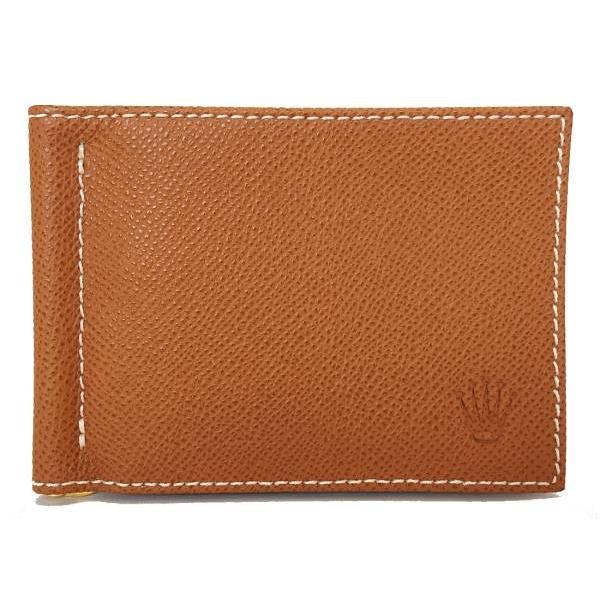 未使用 ロレックス 札入 マネークリップ レザー メンズ 財布 ROLEX  