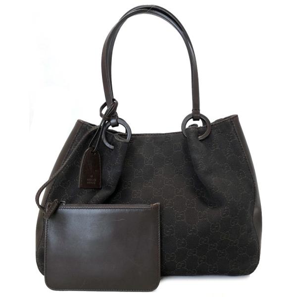 グッチ GGキャンバス トートバッグ ダークブラウン 茶色 ショルダーバッグ ブラウン ハンドバッグ GG柄 GG レディース 101919 GUCCI グッチ GGキャンバス トートバッグ ダークブラウン 茶色 ショルダーバッグ ブラウン ハンドバッグ GG柄 GG レディース 101919 GUCCI