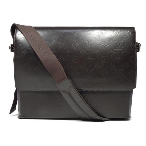 ルイヴィトン ショルダーバッグ フォンジー モノグラムグラセ メンズ  