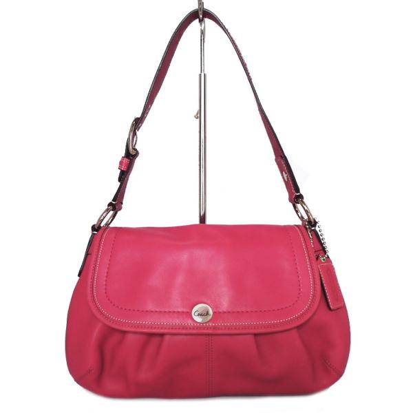 COACH コーチ レザー ハンドバッグ ピンク ショルダーバッグ