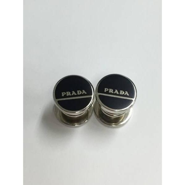 新品同様 箱付【PRADA】プラダ カフスボタン カフリンクス