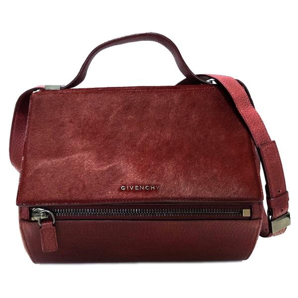 『綺麗な品です❢』GIVENCHY ボックス型 ハンドバッグ 綺麗な品です❢』GIVENCHY ボックス型 ハンドバッグ