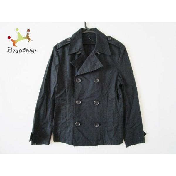 新品同様 コムサイズム COMME CA ISM コート サイズM レディース 黒 春